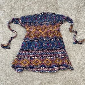 Strapless summer top